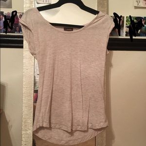 Plain tan t-shirt